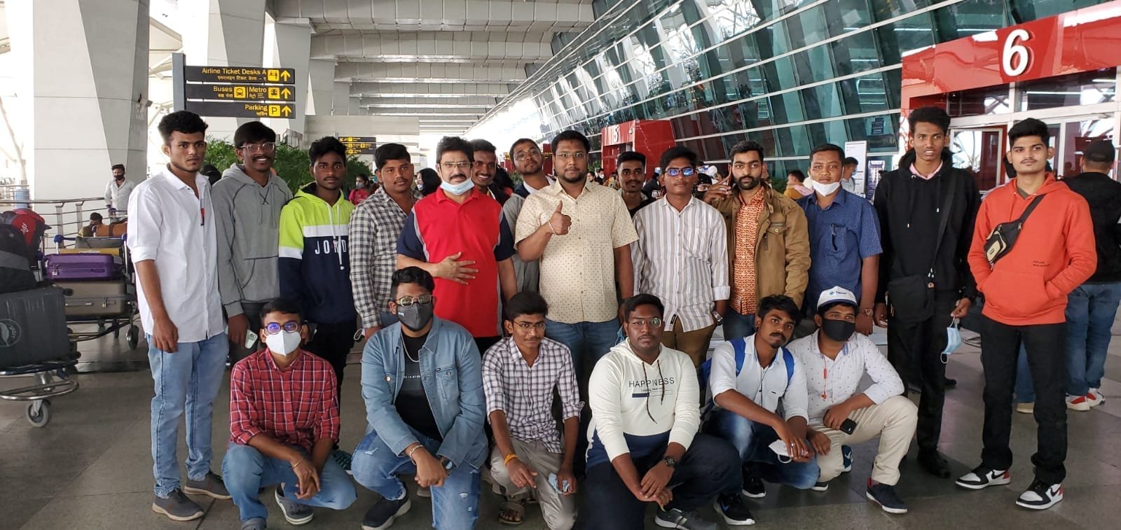 Students departing for MBBS abroad